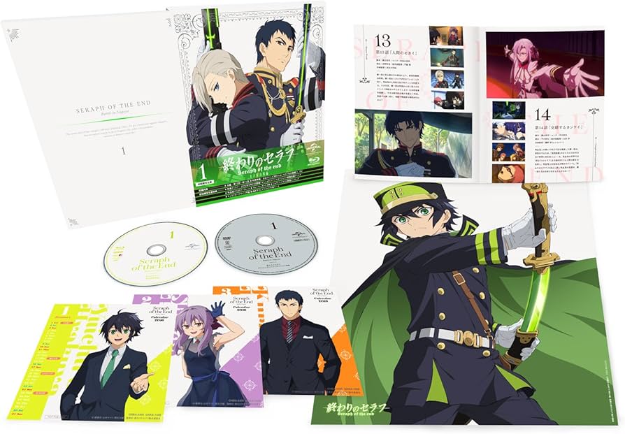 終わりのセラフ　DVD 初回生産限定盤　セット 終わりのセラフ DVD 初回生産限定盤 セット BD／DVD -終わりの